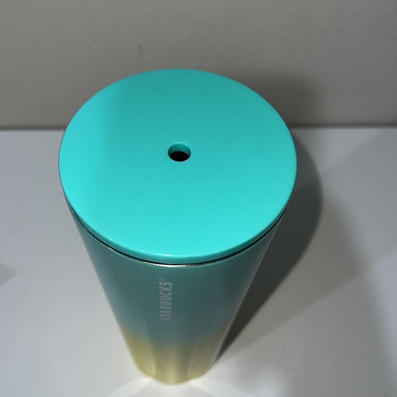 Starbucks Dining Starbucks Yellow Ombr Tumbler - Picture 2 of 4